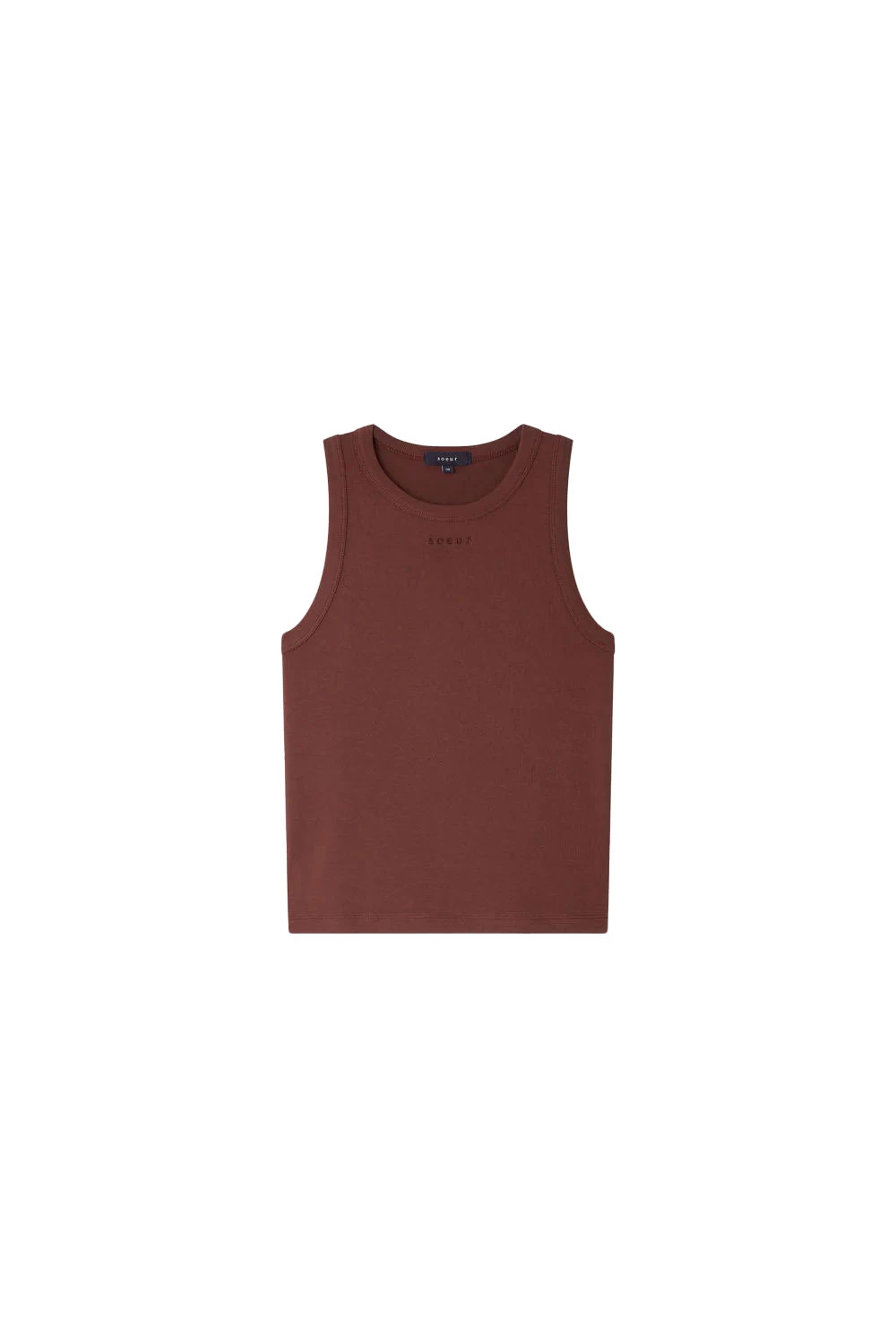 Ribbed tank top Image