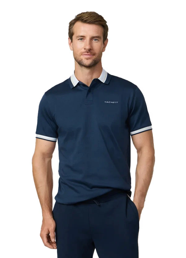 Classic Fit Short Sleeve Club Collar Polo