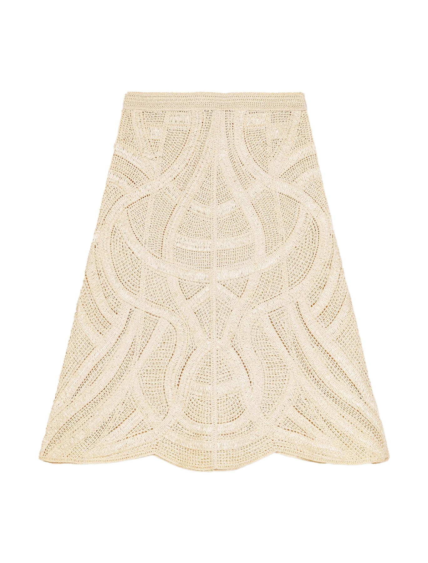 Long Crochet Skirt