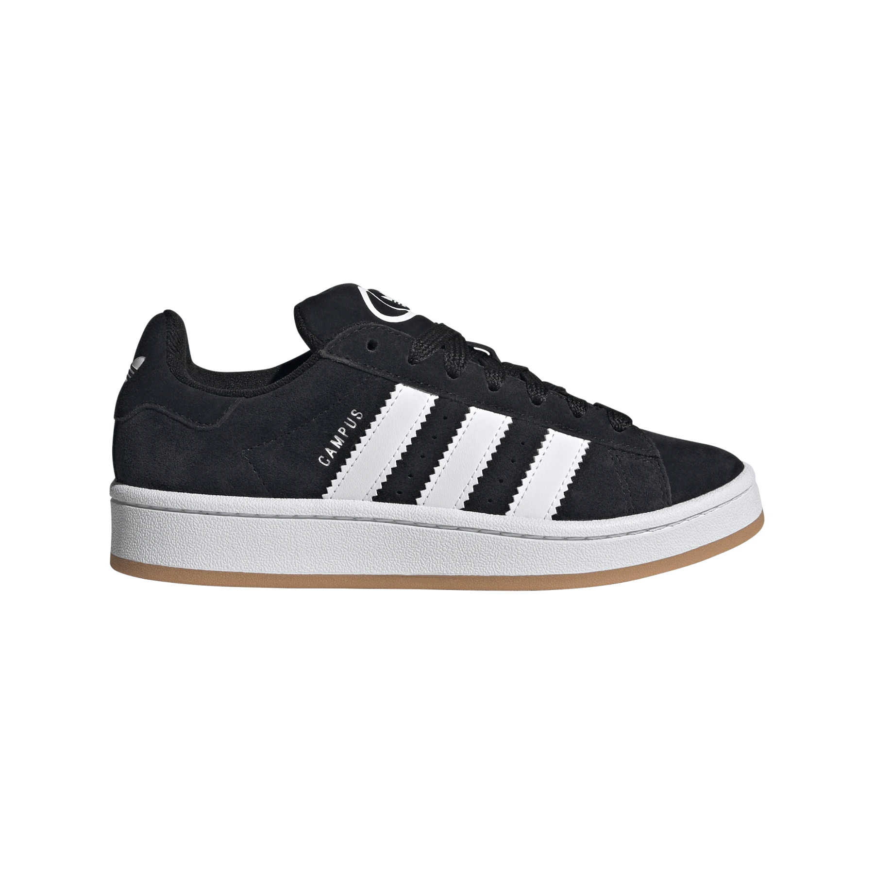 Kids Boys Campus 00s Black & White Sneakers 