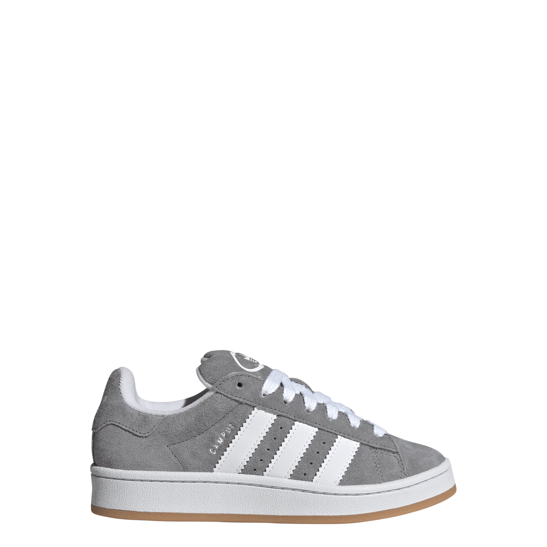 Kids Boys Campus 00s Grey & White Sneakers 
