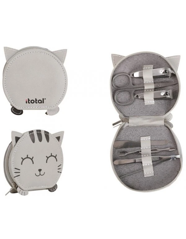 Manicure Set Grey Cat  Image