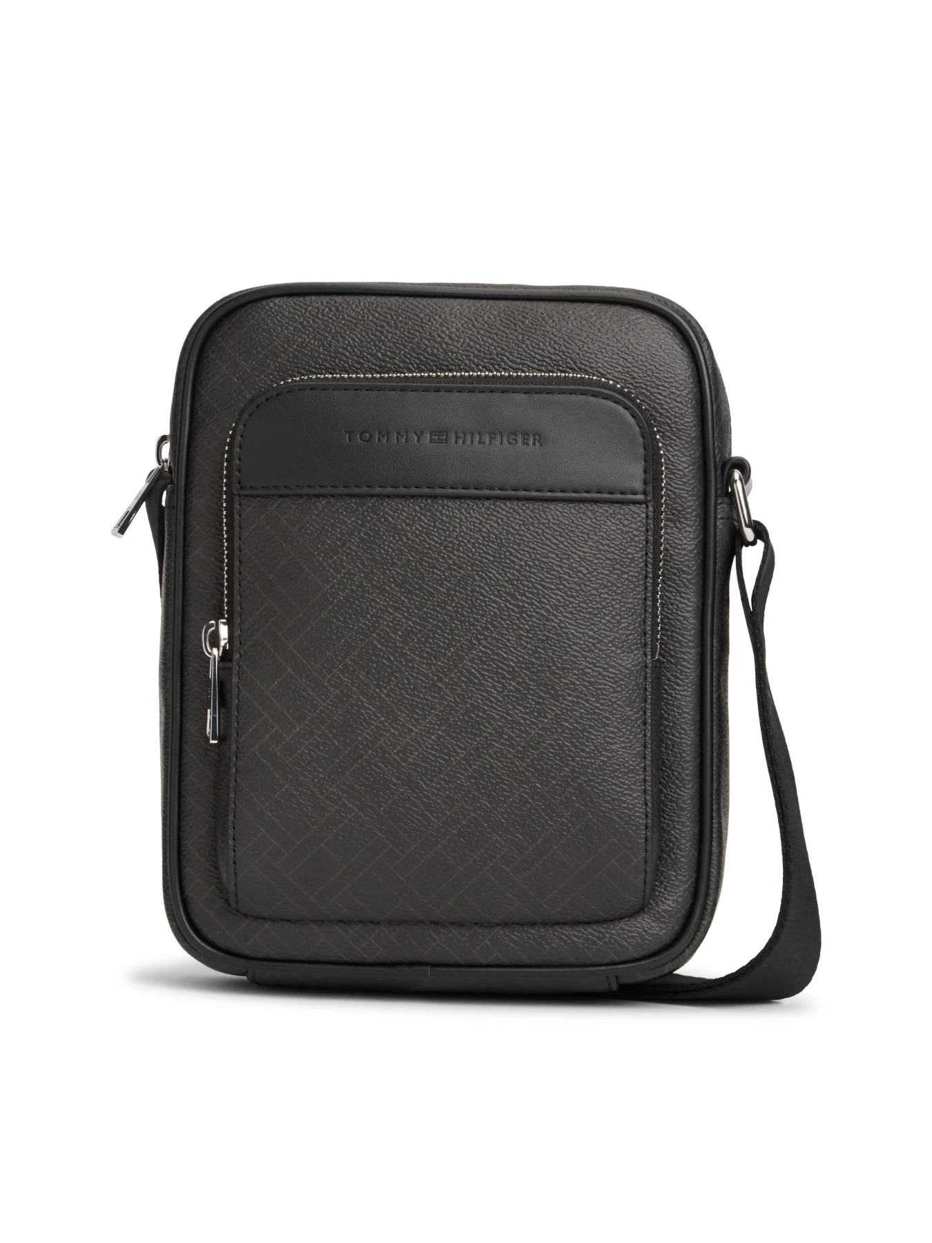 Hilfiger Flag Leather Crossbody Reporter Bag