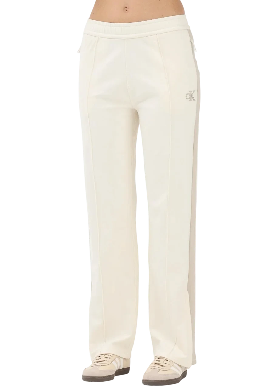 Stretch Cotton Terry Track Pant 