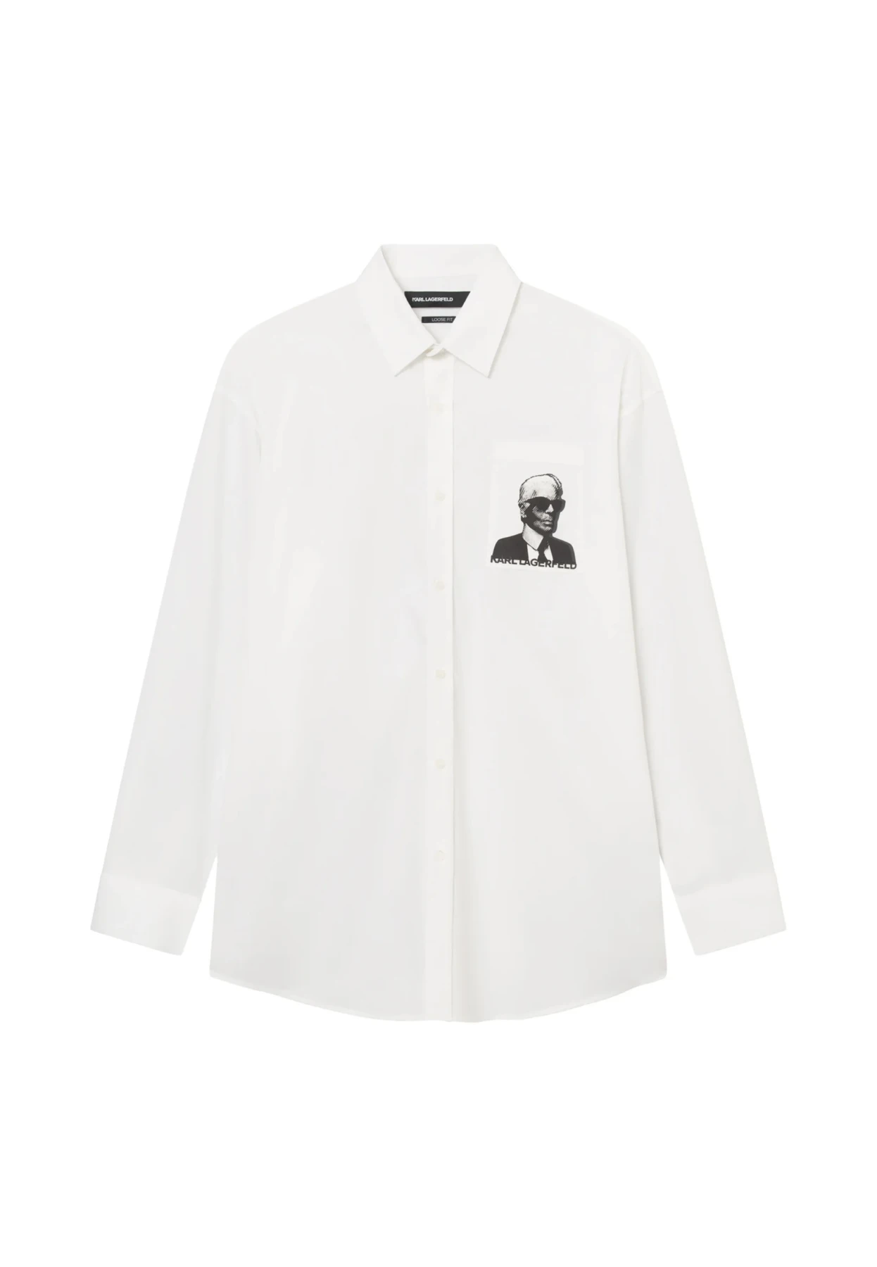 Ikonik Portrait Loose Fit Long Sleeve Shirt
