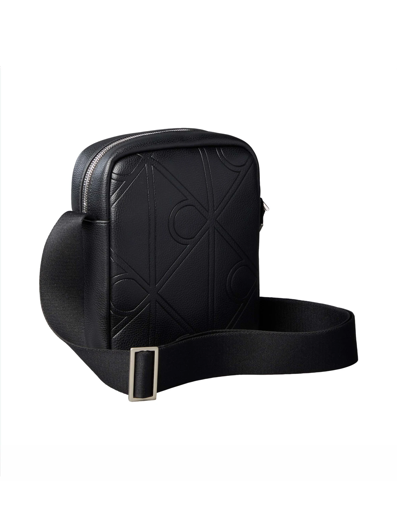 All-Over Monogram Embossed Reporter Bag