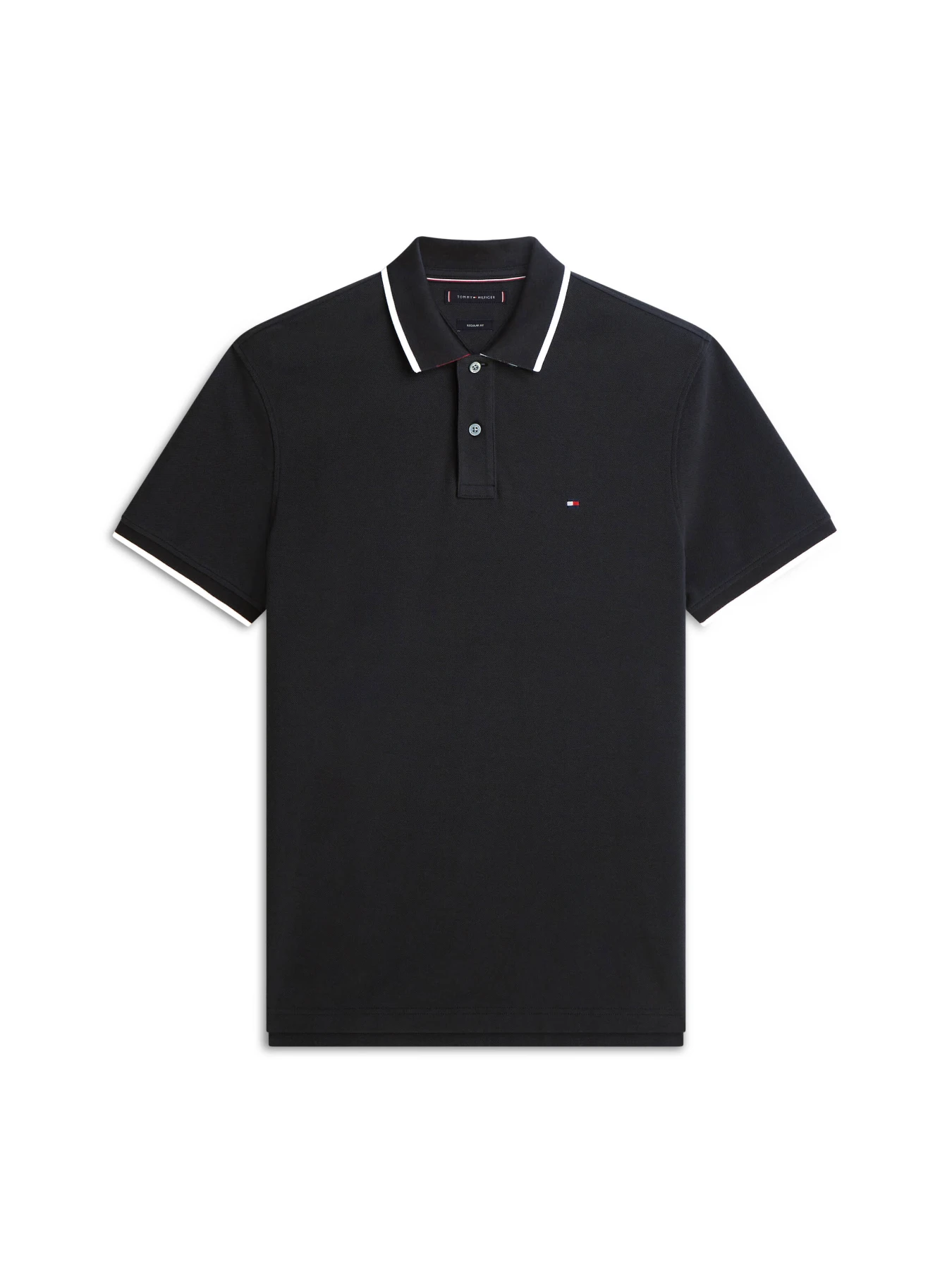 Regular Fit Tipped Cotton Piqué Polo