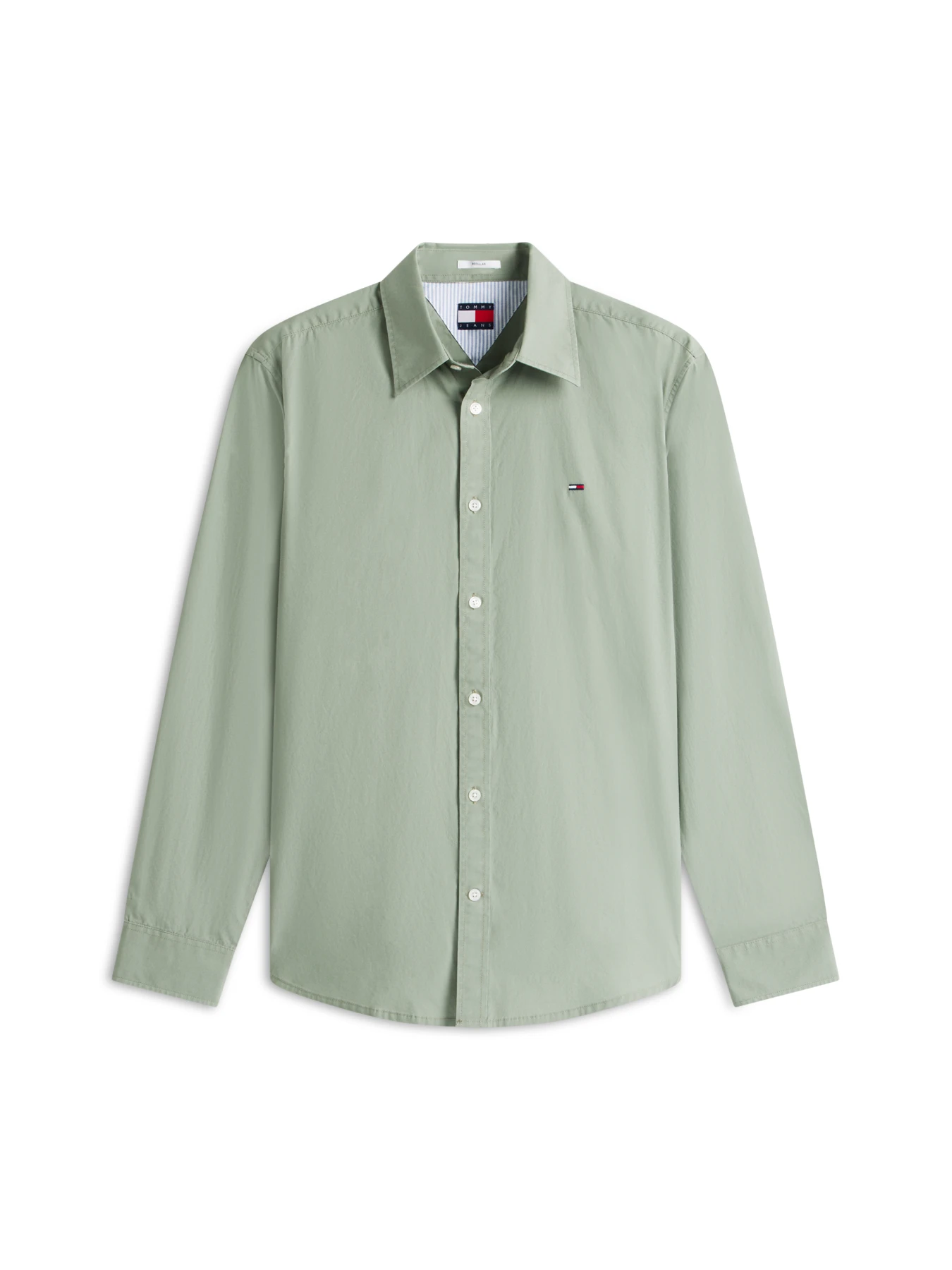 TH Flex Long Sleeve Regular Fit Poplin Shirt