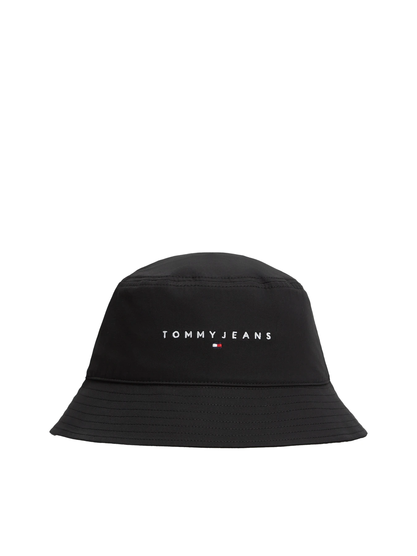 Linear Logo Embroidery Twill Bucket Hat