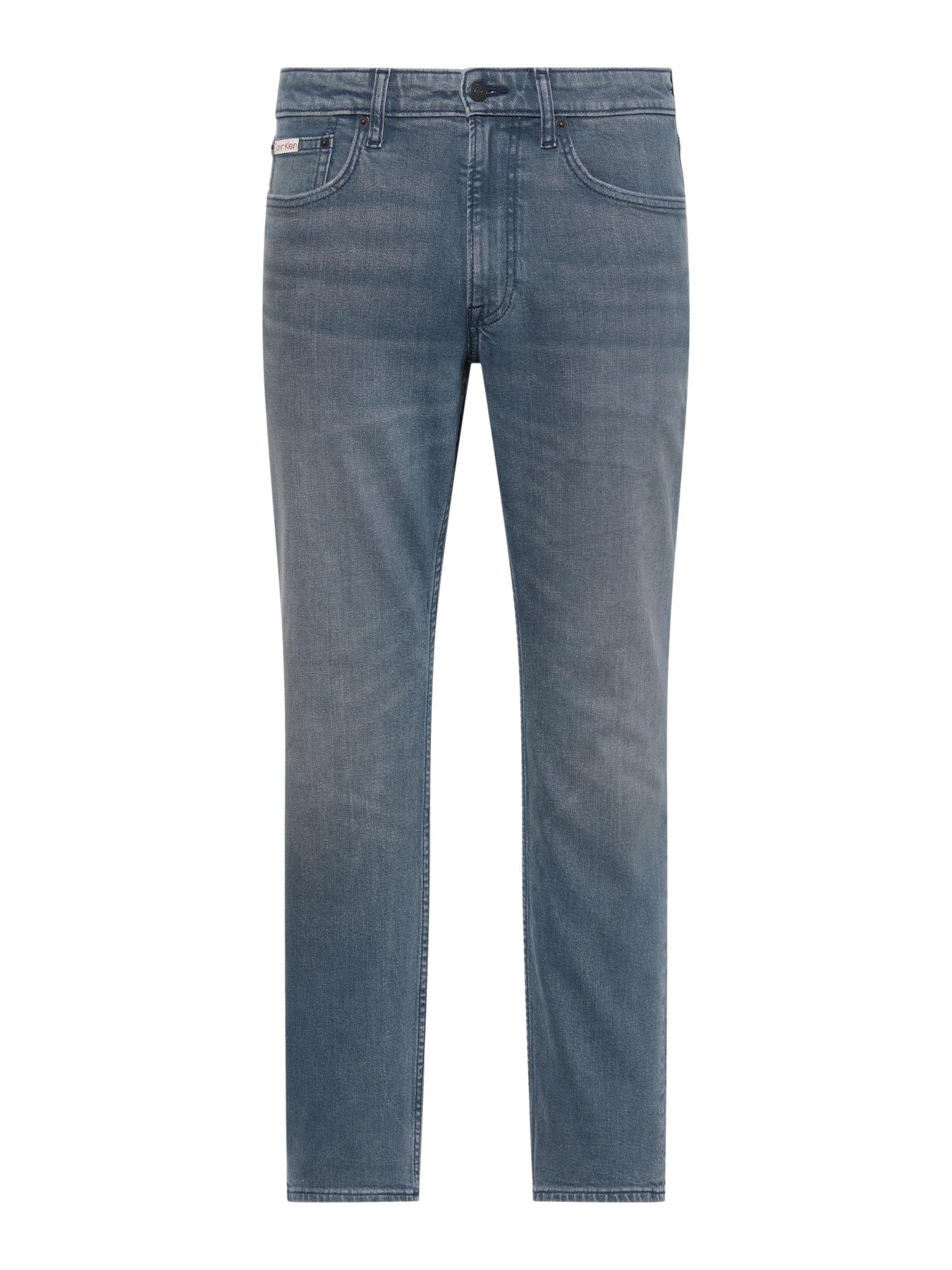 Slim Fit Jeans in Mid-Grey Authentic Wash