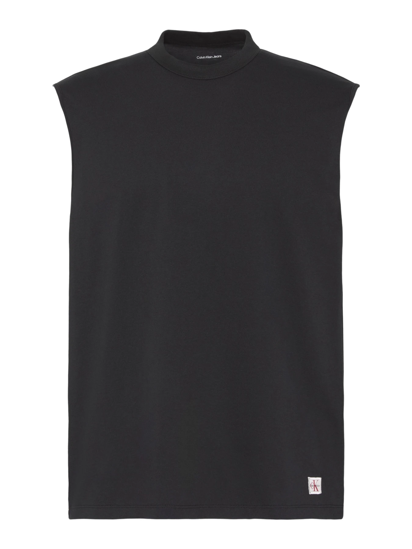 Monogram Cotton Ribbed Tank Top