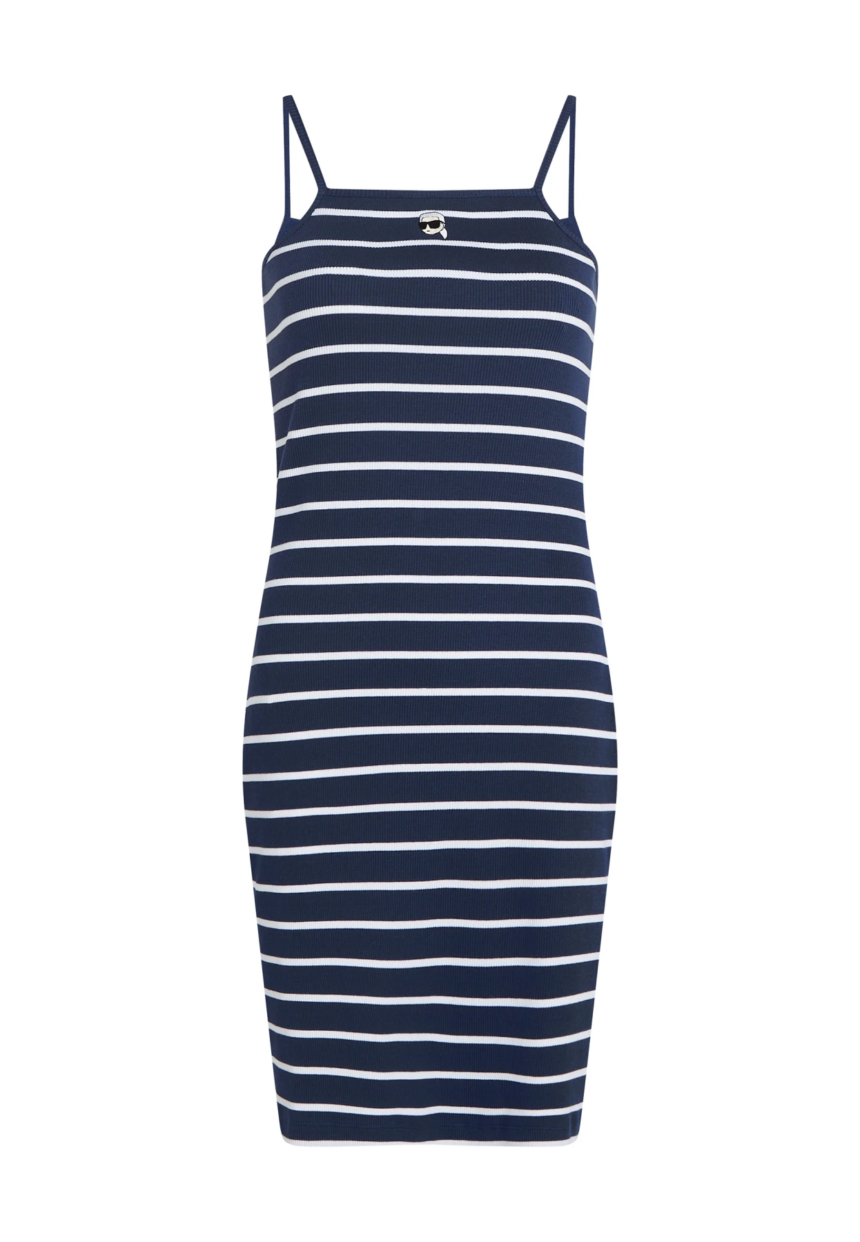 Icon Striped Jersey Dress