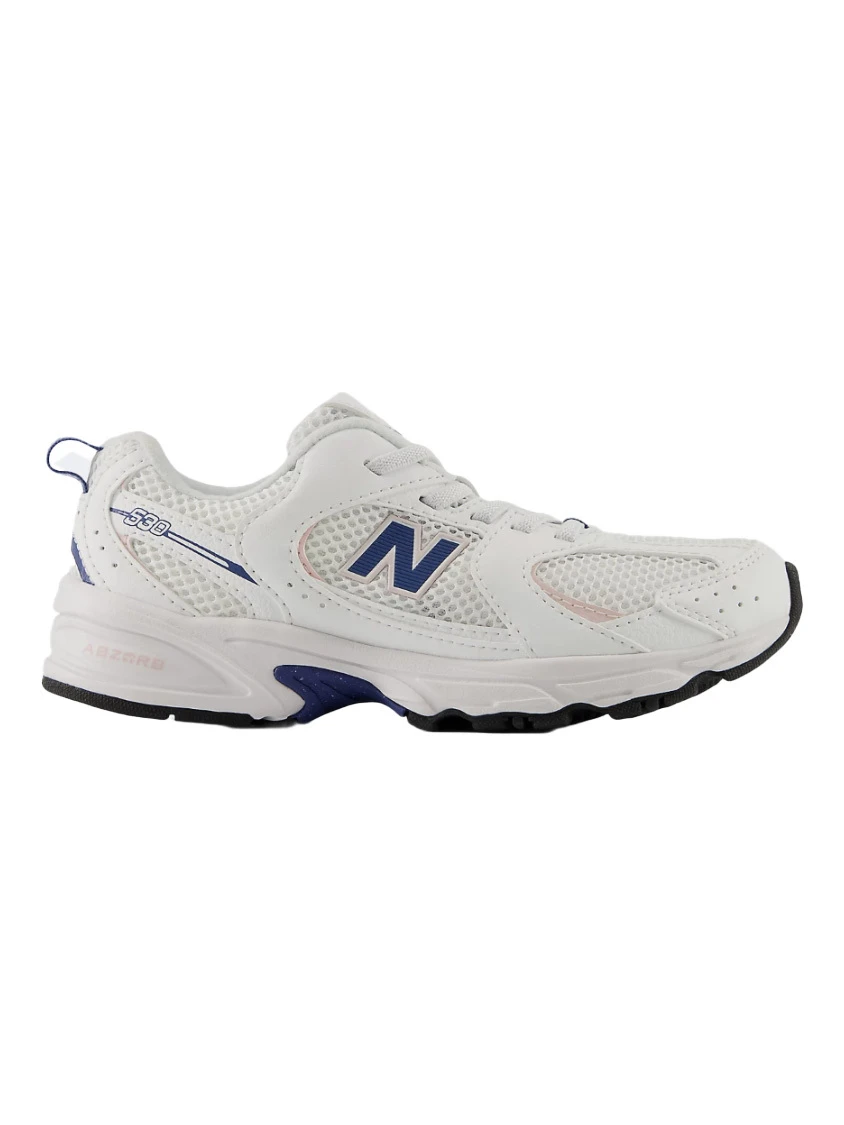 Kids Girls 530 Bungee Lace Retro Running Sneakers Image