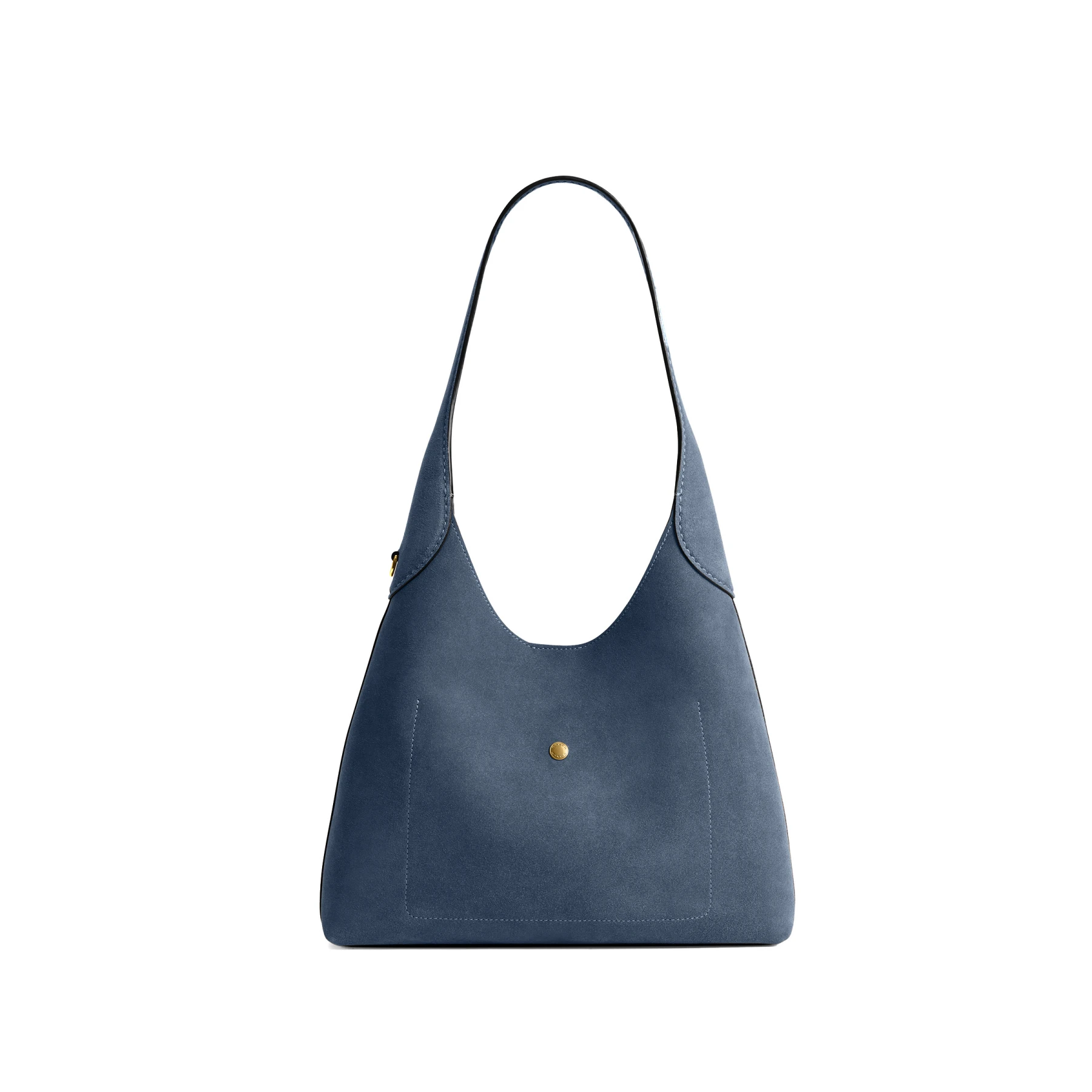 Brooklyn Suede & Grain Leather Shoulder Bag 28