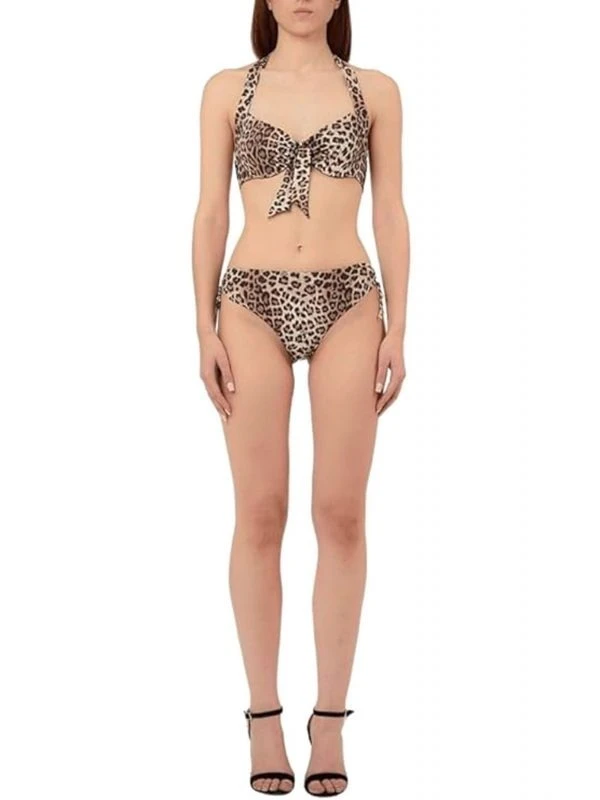 Animal Print Bikini Set
