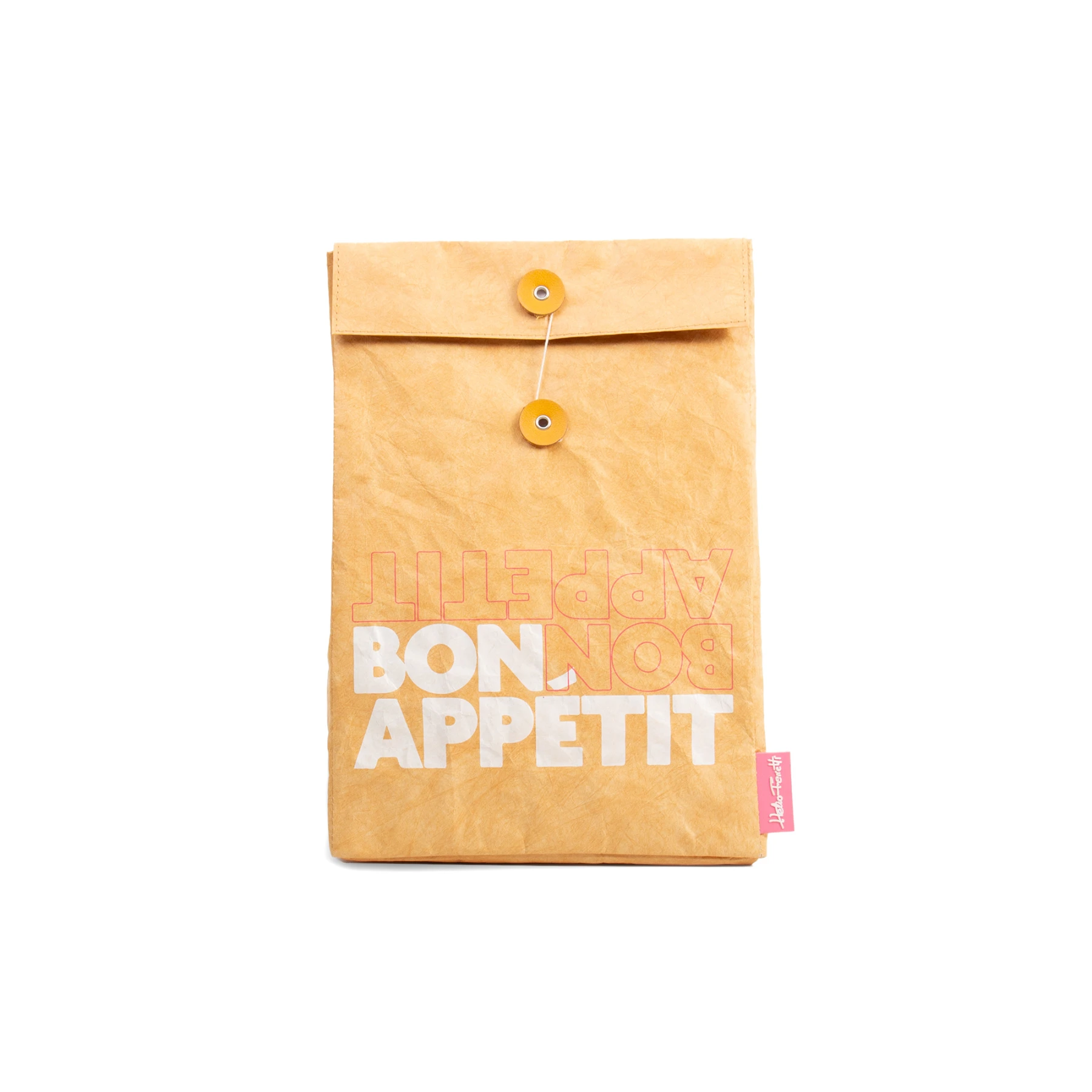 Natural Bon Appétit Isothermic Tyvek Lunch Bag 