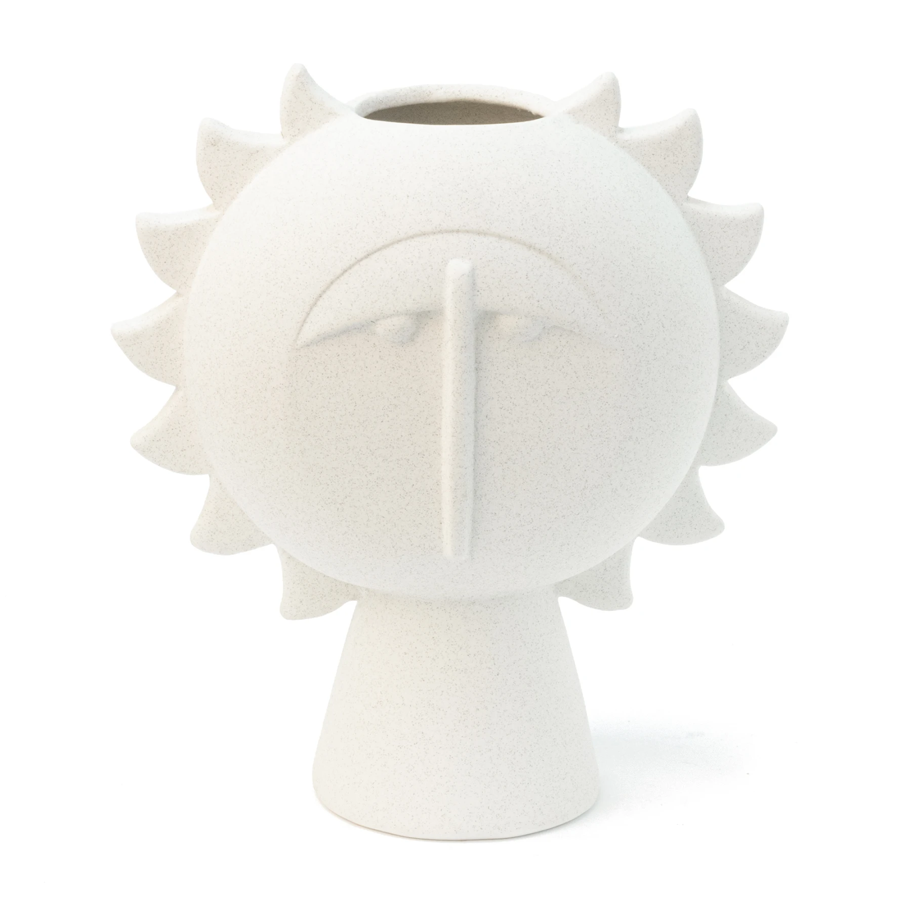 Ceramic Lion Vase 