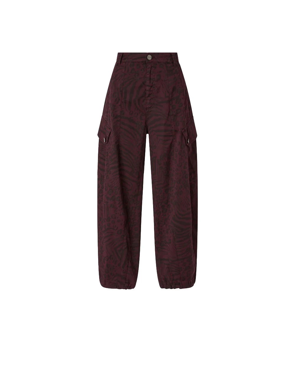 Balloon Trousers With Animal Motif
