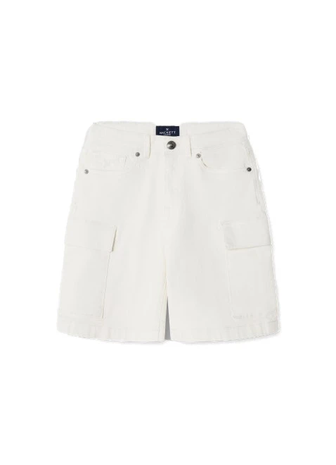 Kids Boys Relaxed Fit Cargo Denim Short