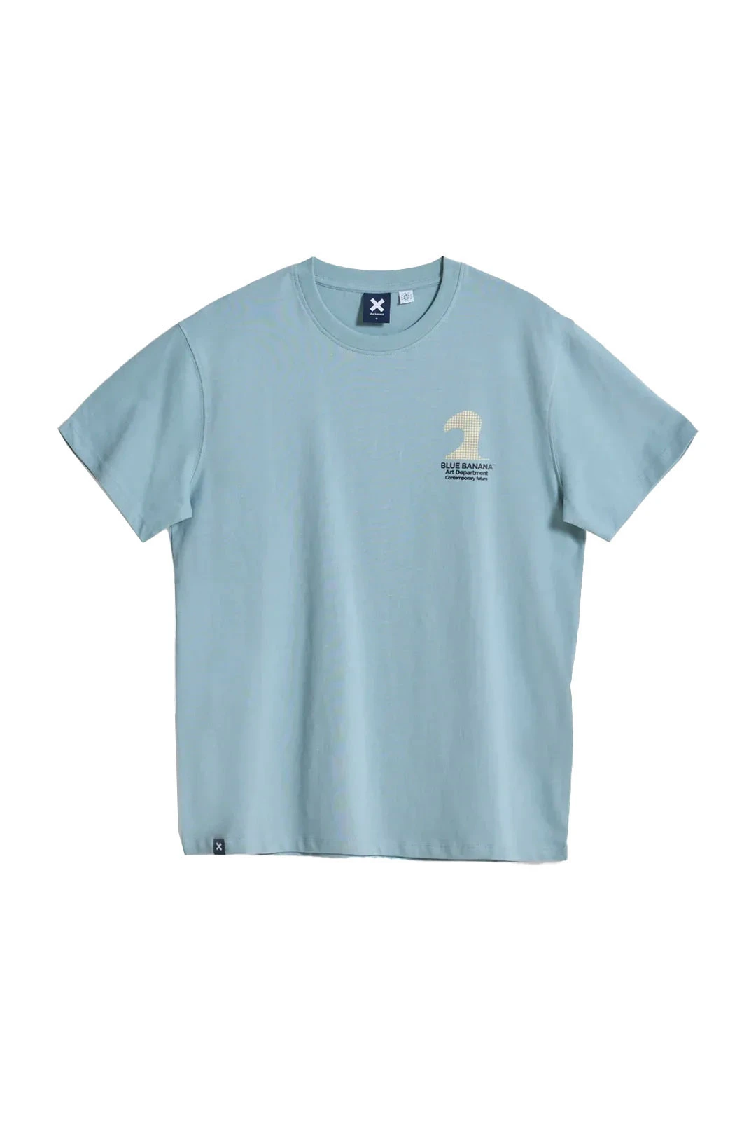 Mist Artist T-Shirt with Wave Graphic and 'Art Department' Back Print