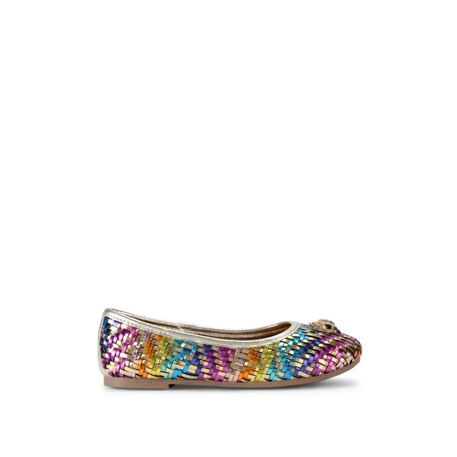 Mini Rainbow Woven Eagle Ballerinas