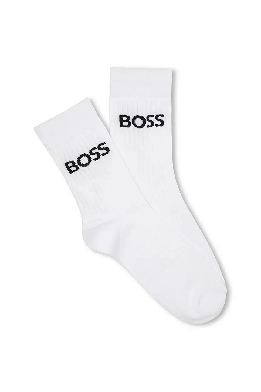 Kids Boys Pack of 5 - Logo Cotton Socks