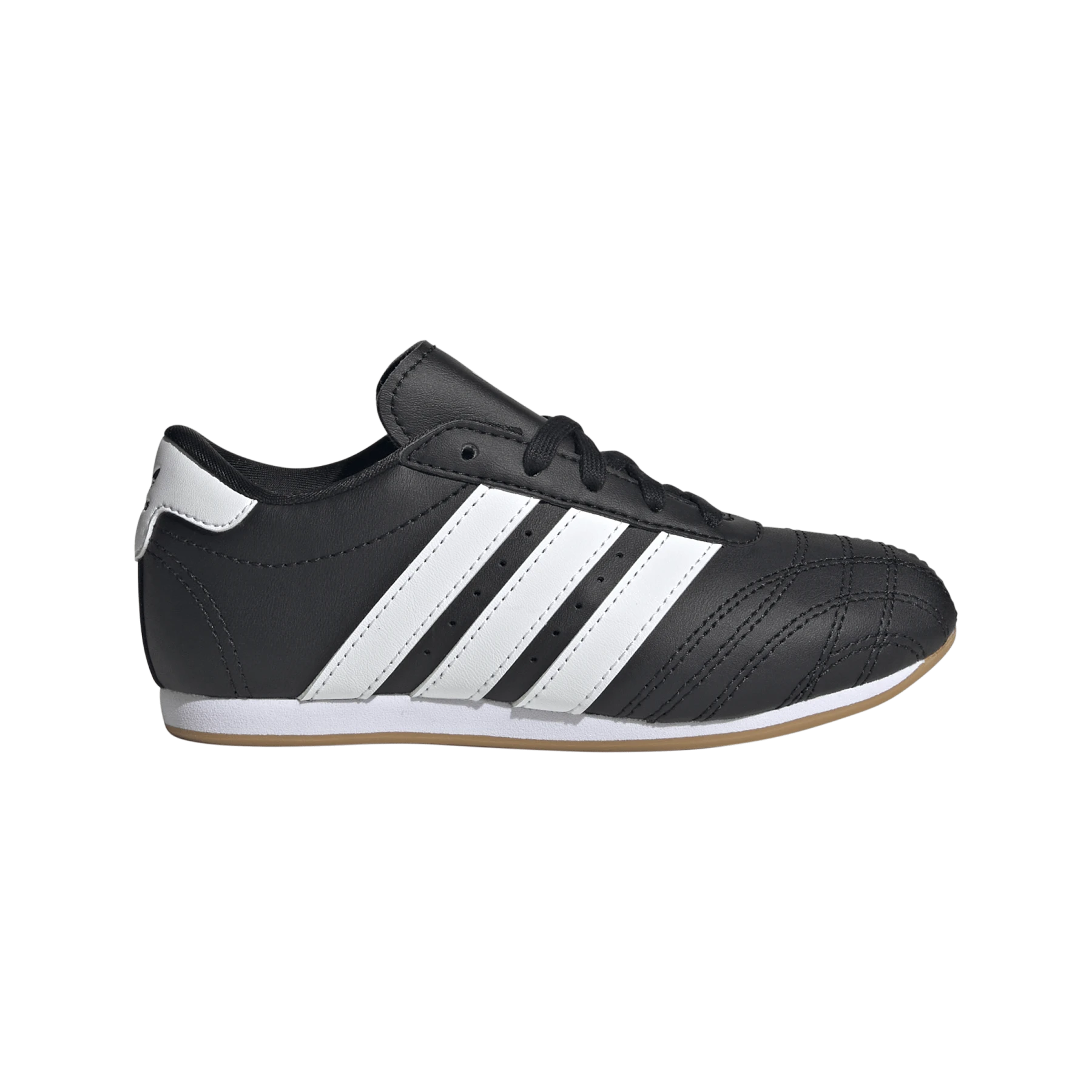 Kids Boys Taekwondo Lace C Coated Leather Y2K Heritage Lifestyle Sneakers