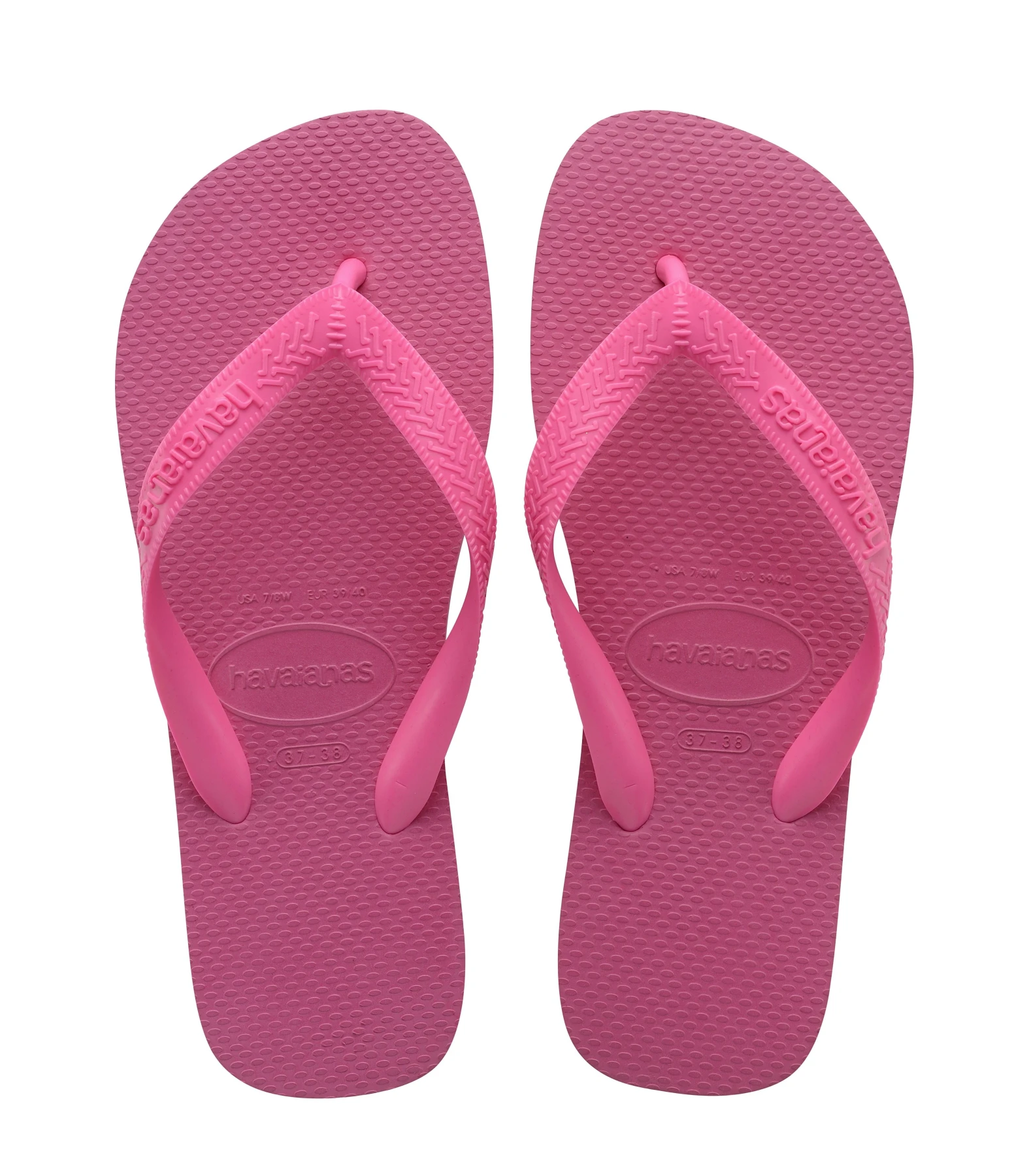 Kids Girls Top Fuchsia Flip-Flops