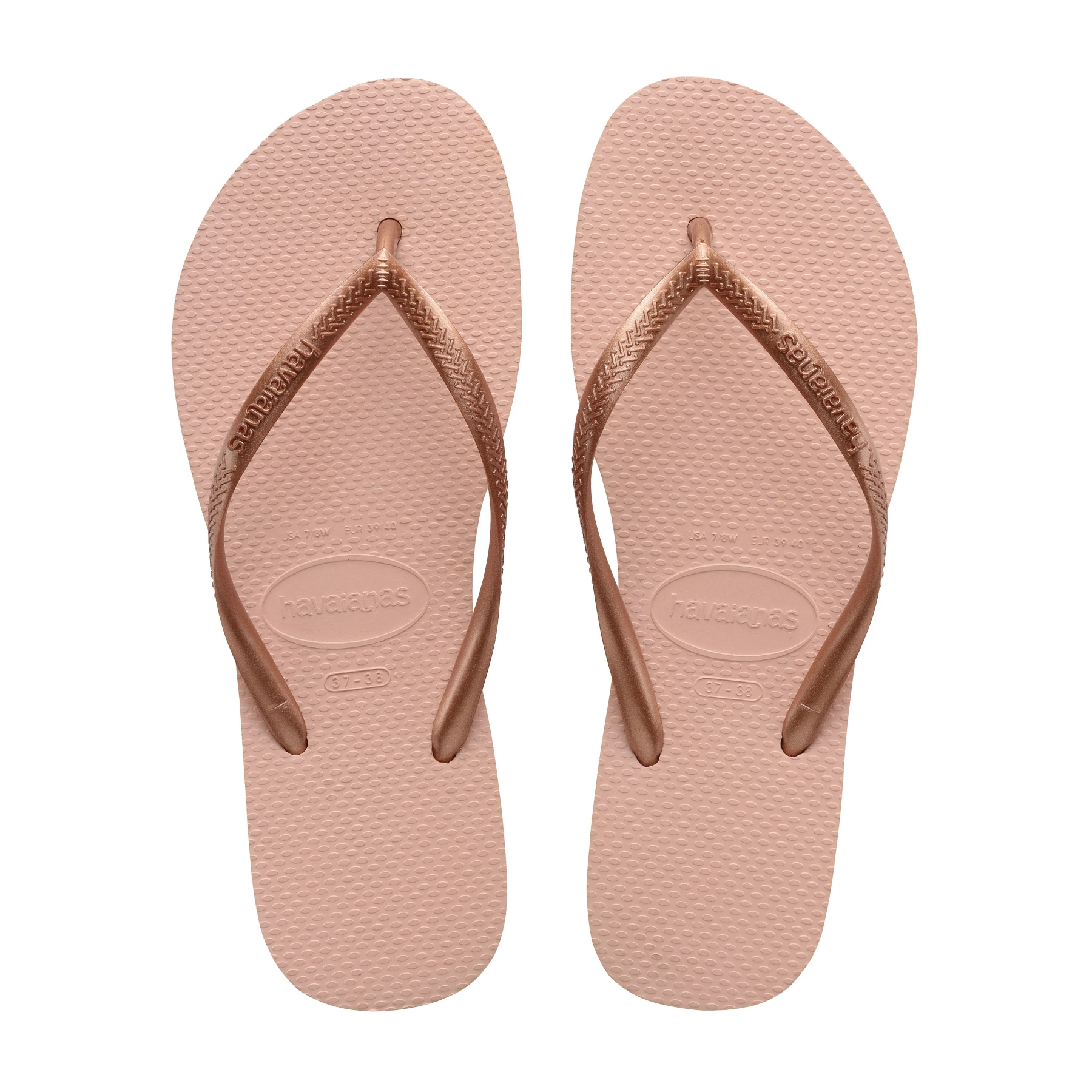 Slim Rose Ballet Flip-Flops