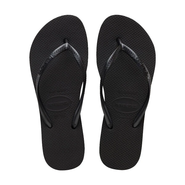  Slim Flatform Black Flip-Flops