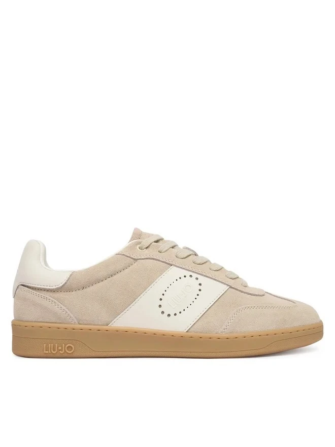 Cow Suede & Calf Leather Sneakers
