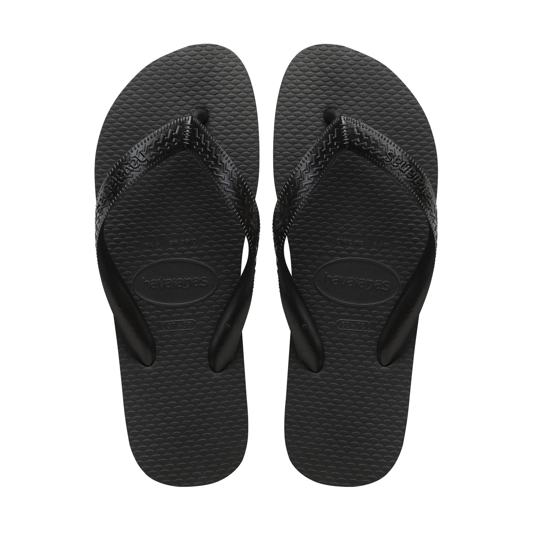 Black Classic Flip-Flops