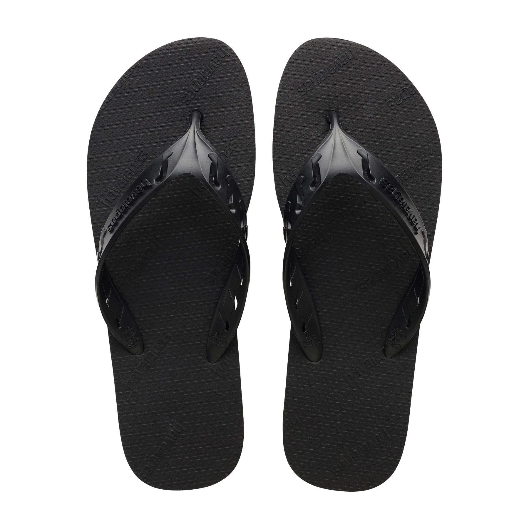 Track Go Black Flip-Flops 