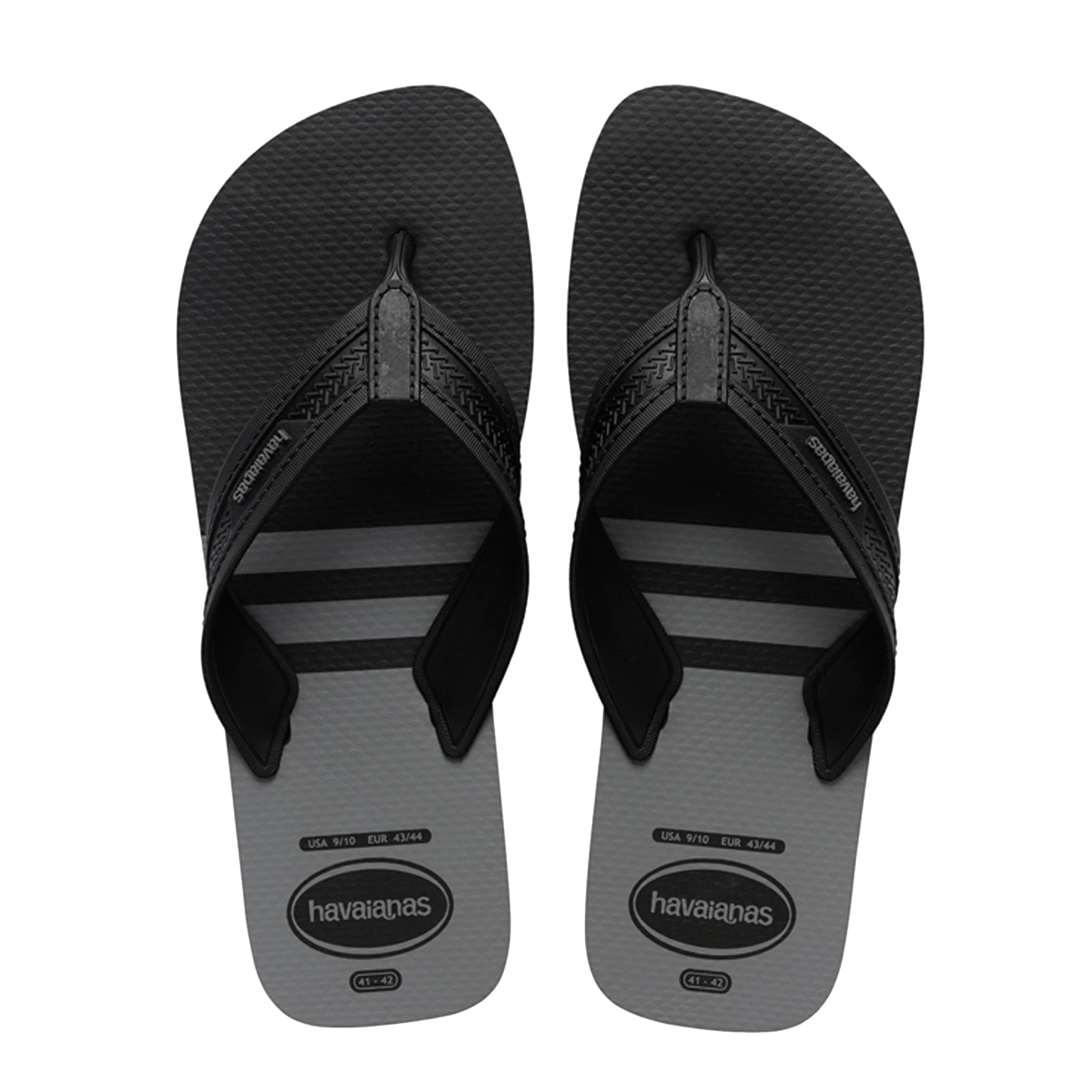 City Basic Black Flip-Flops