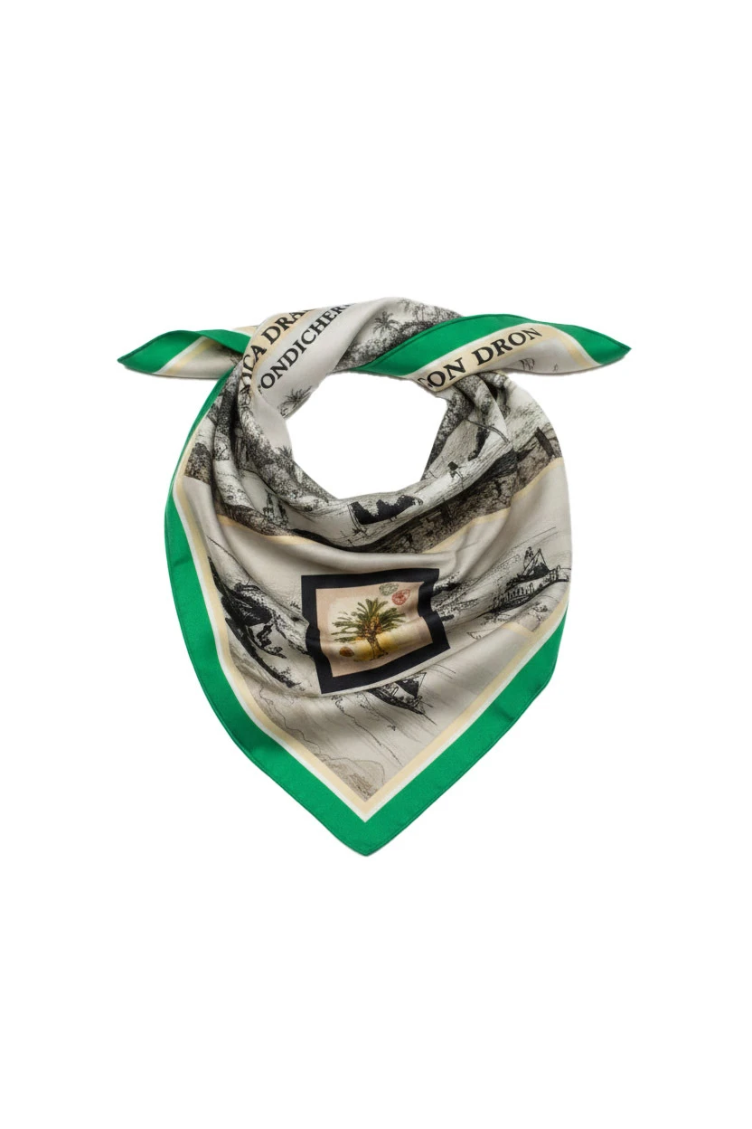 Botanica Dragon Pondicherry Silk Scarf