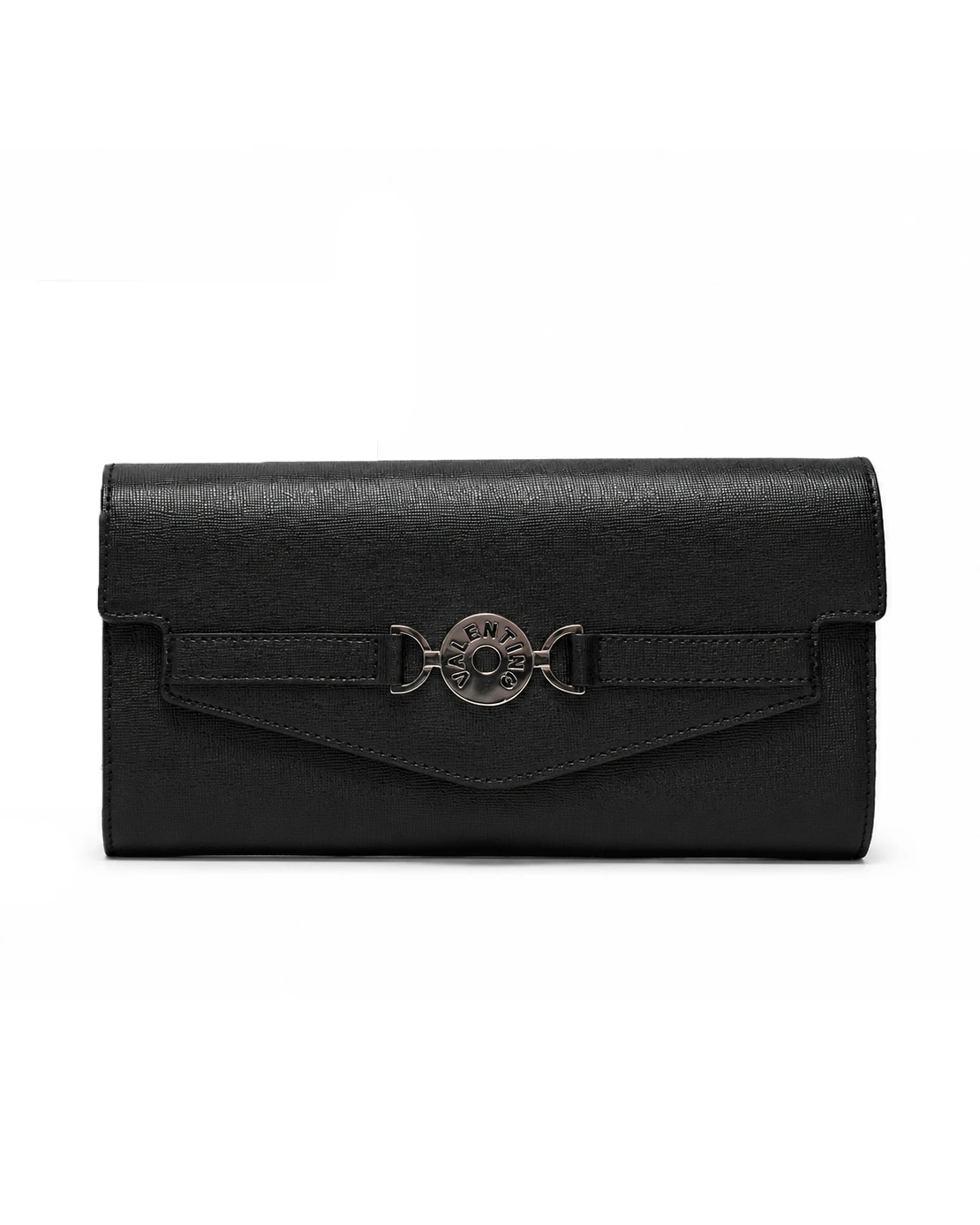 Saffiano Leather Flap Wallet