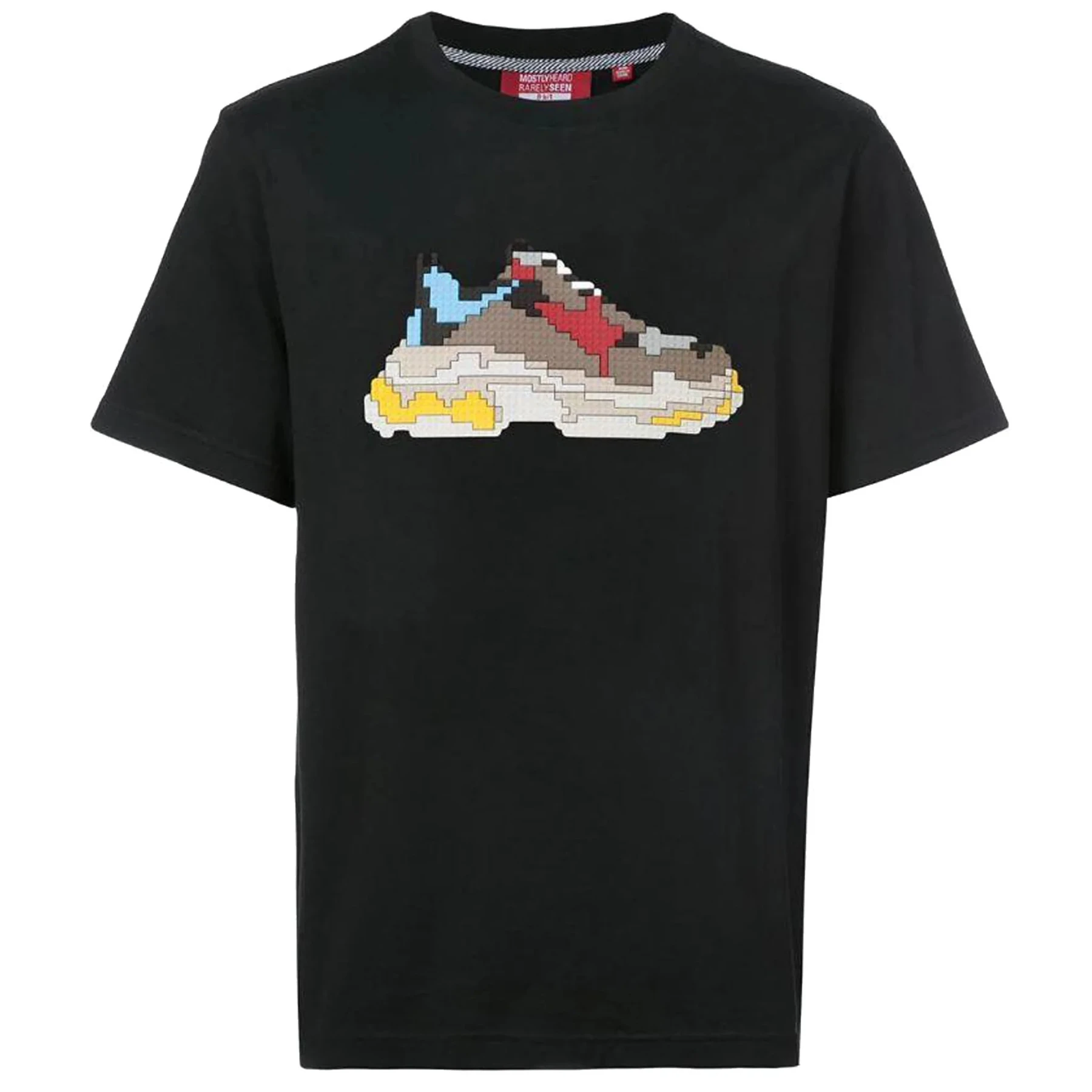 Black Dadcore Print Short Sleeve T-Shirt