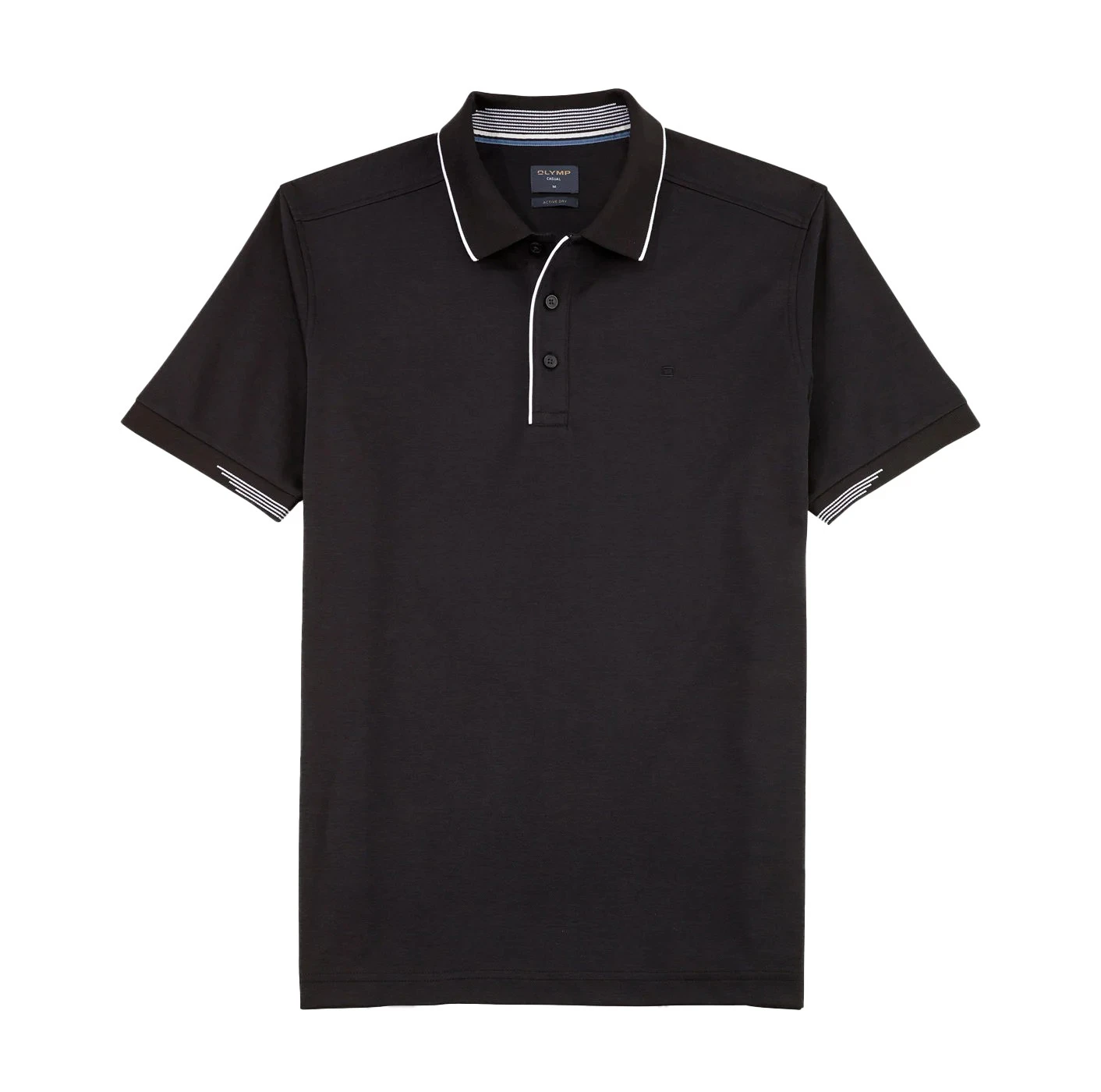 Casual Jersey Short Sleeve Polo with Buttons