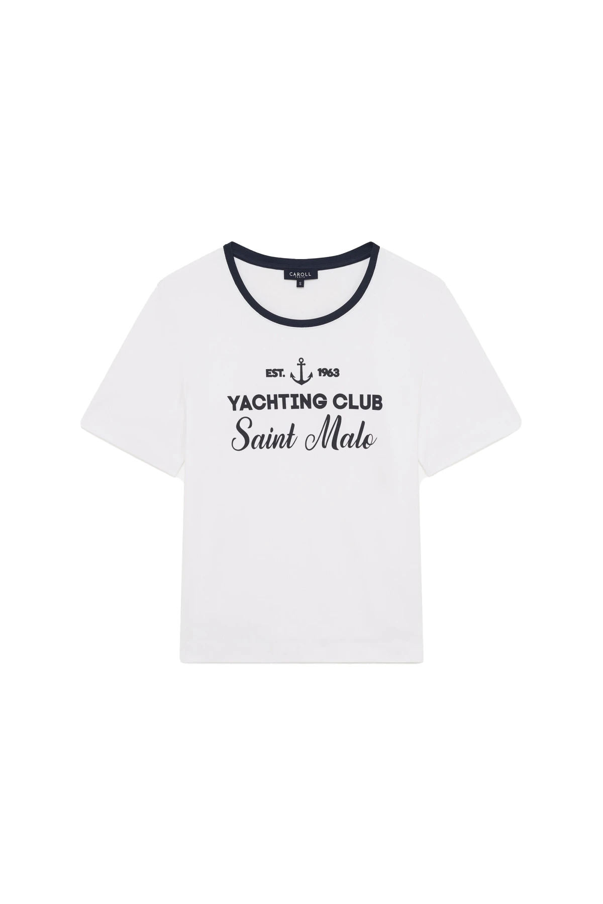 Yachting Club Saint Malo Ringer Short Sleeve T-Shirt