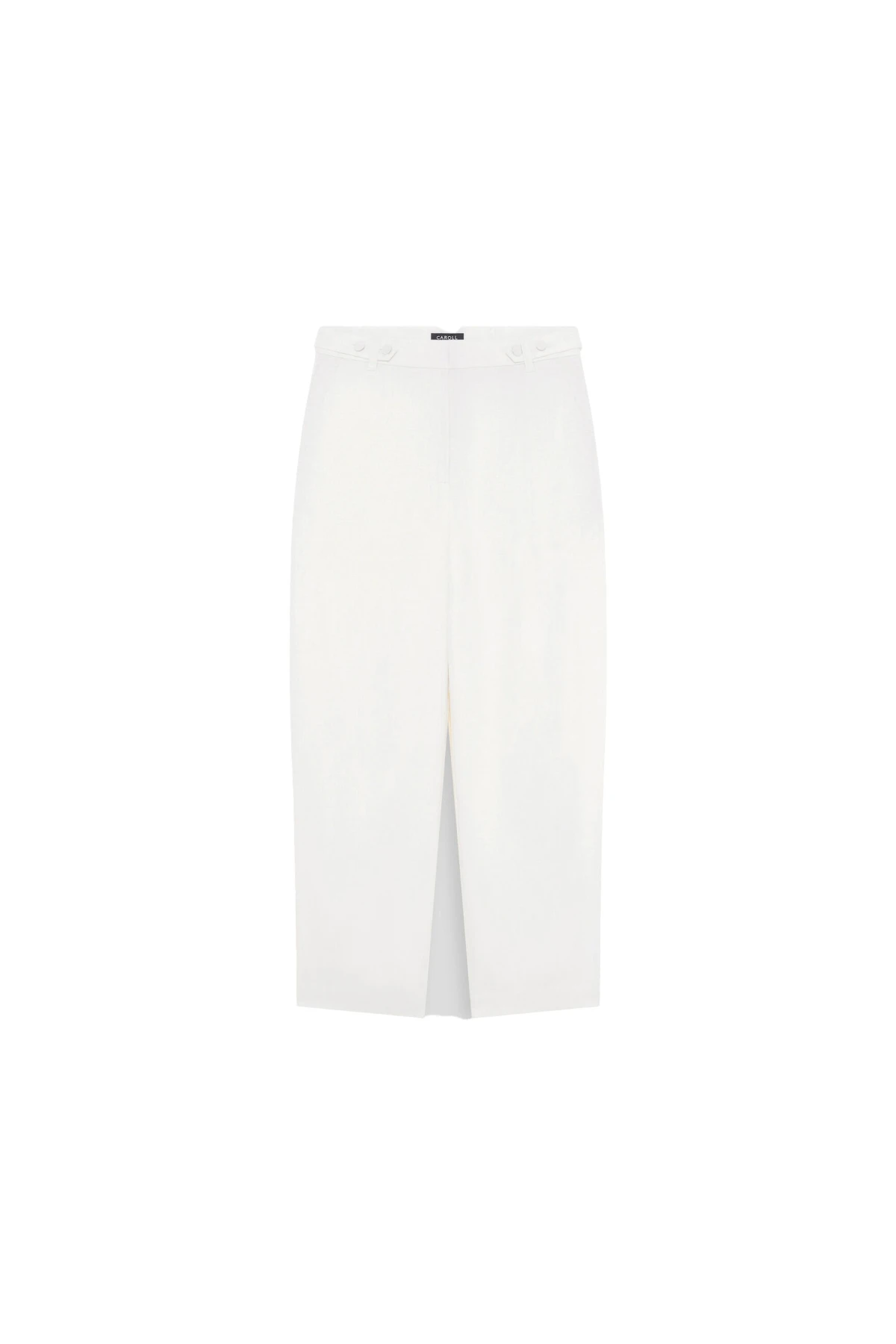 Partition Wide-Leg Linen-Blend Trousers