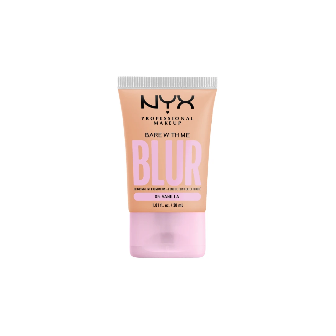 Blurring Tint Foundation, Medium Coverage, Matte Finish, With Niacinamide, Matcha and Glycerin, 12 Hours Hydrating - 05 Vanilla