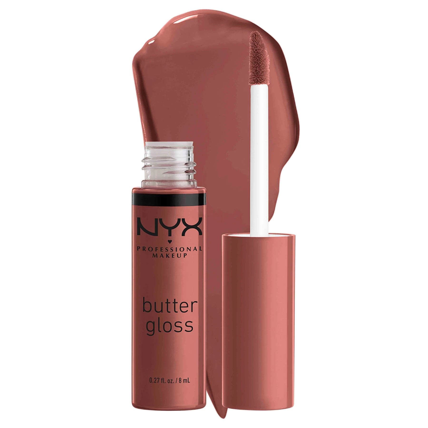 Butter Gloss, Non-Sticky Lip Gloss, Buttery Soft, Silky Smooth and Creamy, Sheer to Medium Coverage - PRALINE