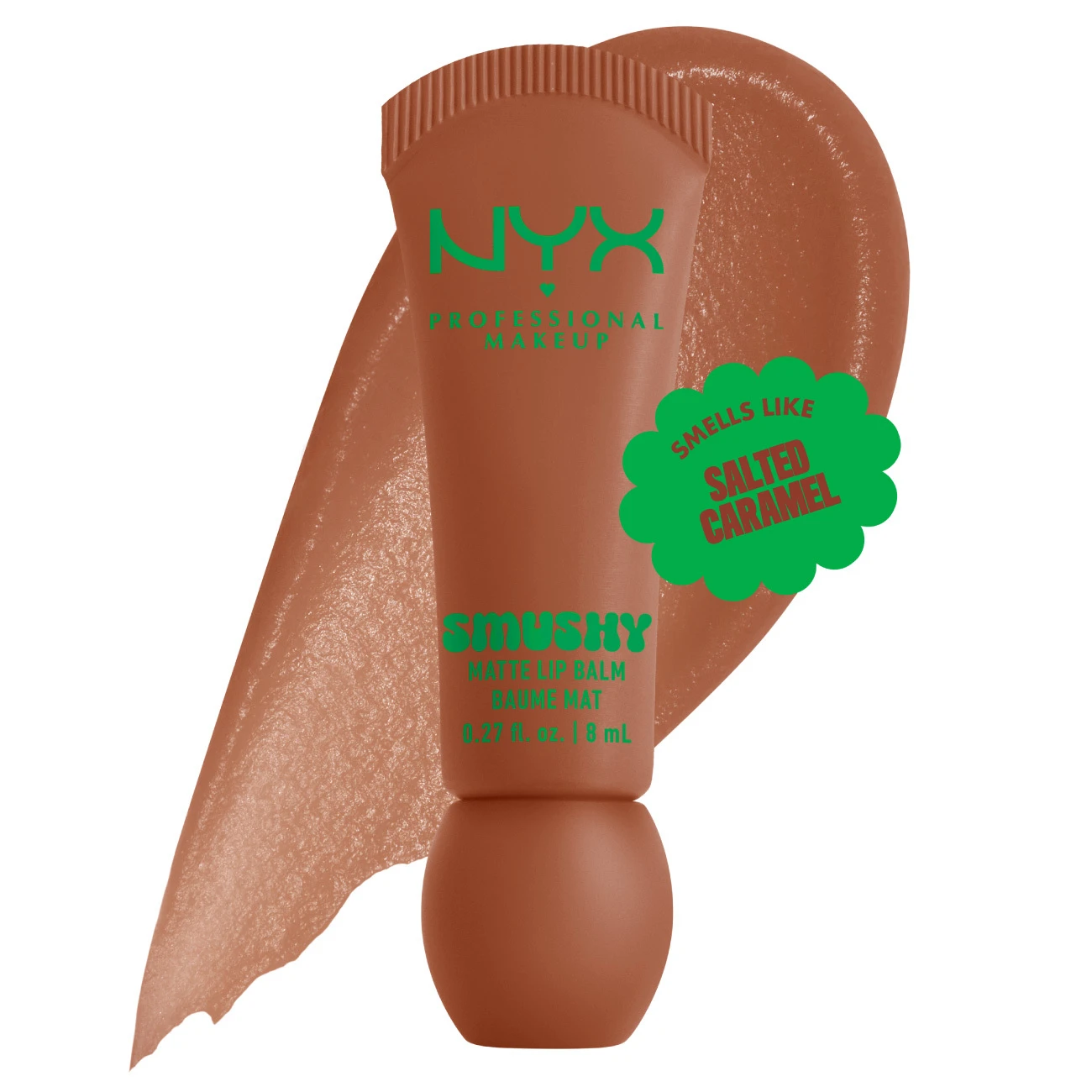 Smushy Matte Lip Balm, Soft Diffused Color, Matte Finish - SOFT SMILE