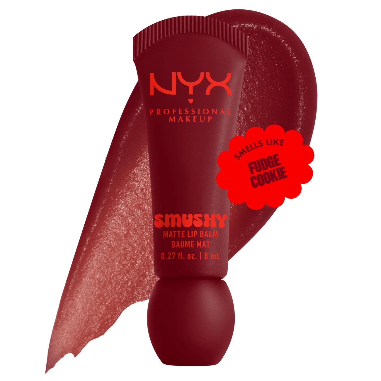 Smushy Matte Lip Balm, Soft Diffused Color, Matte Finish - SWIPE 2 SMOOTH