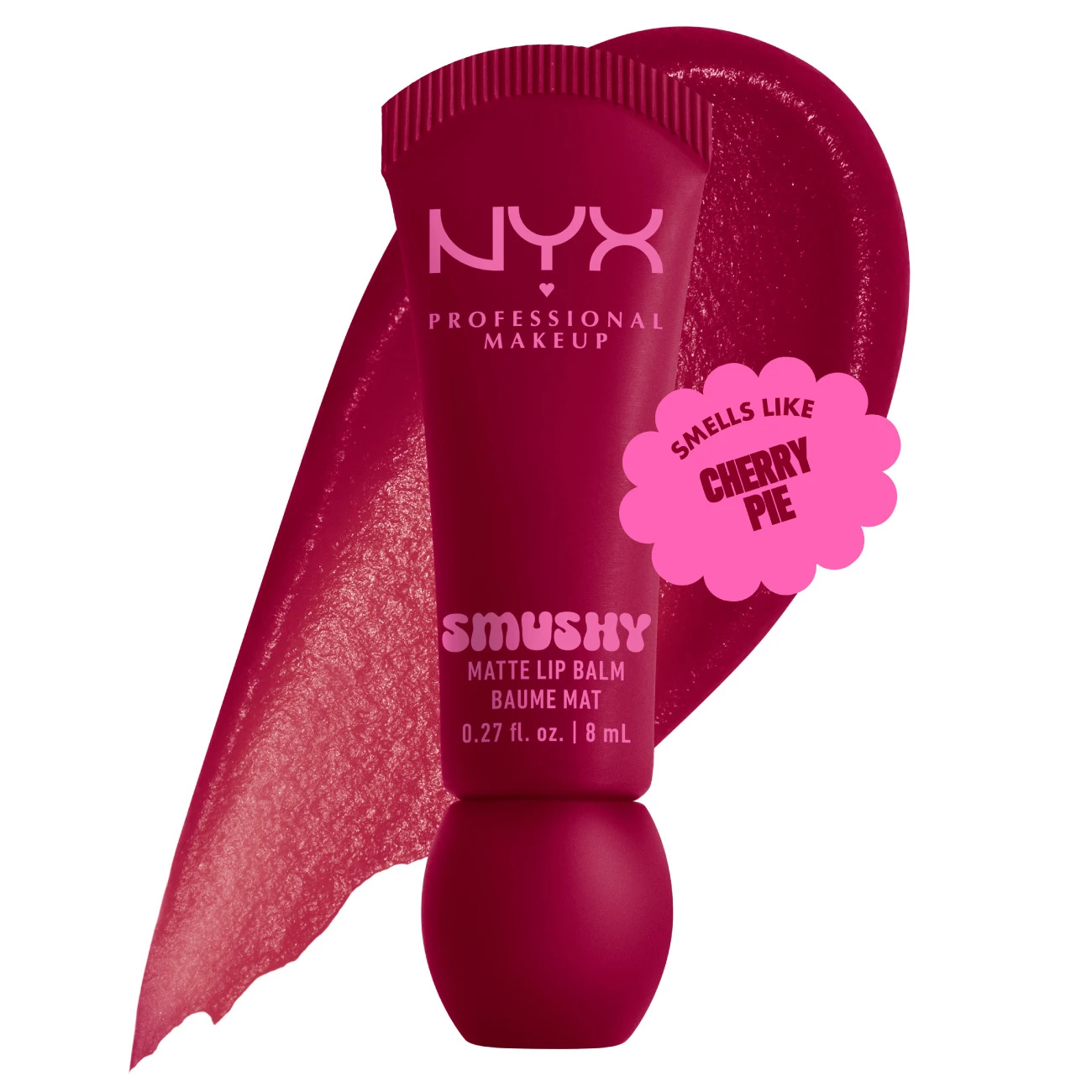 Smushy Matte Lip Balm, Soft Diffused Color, Matte Finish - Squeeze N' Sizzle
