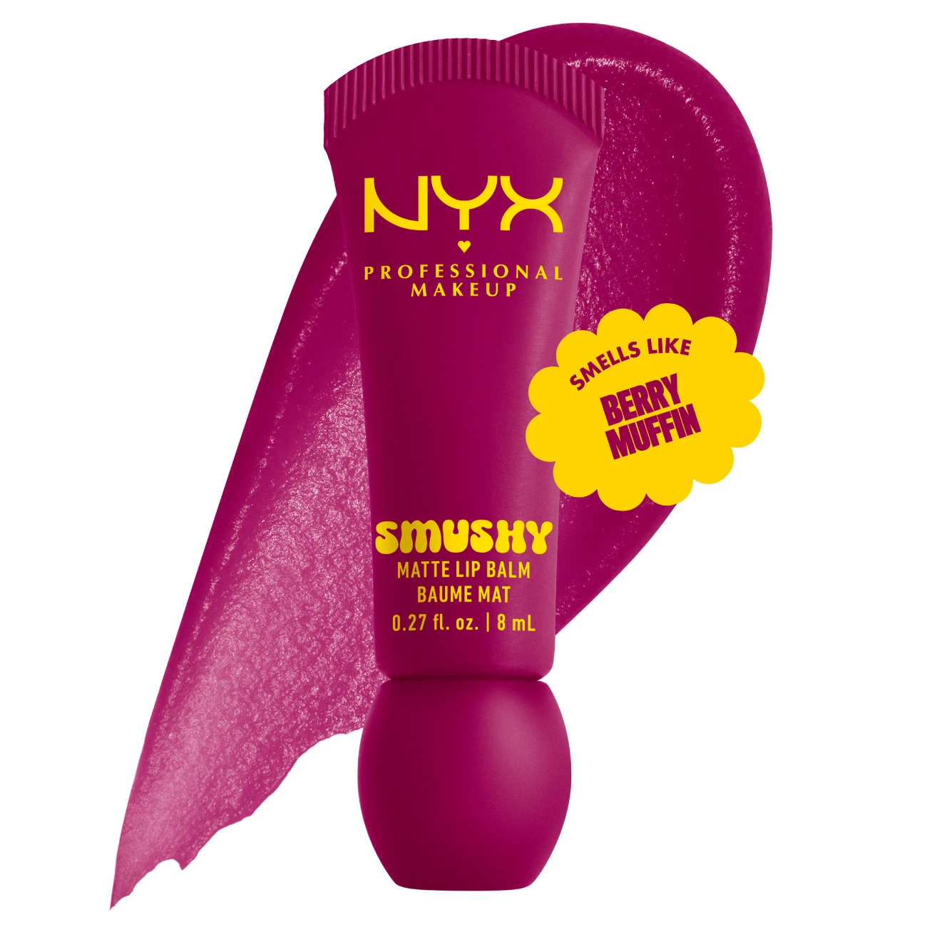 Smushy Matte Lip Balm, Soft Diffused Color, Matte Finish - SILLY SIPPIN