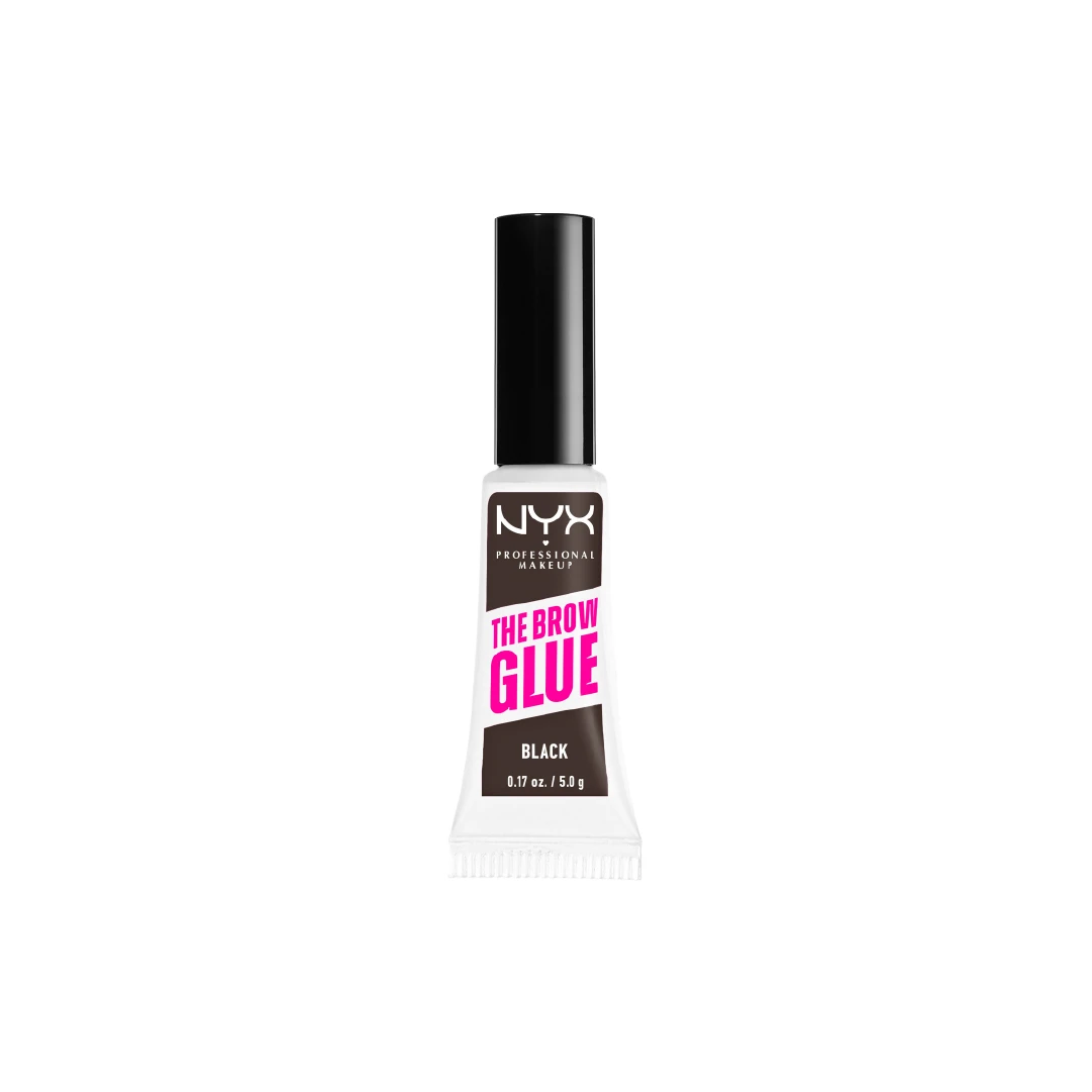 The Brow Glue Extreme Hold Eyebrow Setting Gel, 16 Hour Hold, Vegan Formula, Natural Finish, Brush Applicator - 05