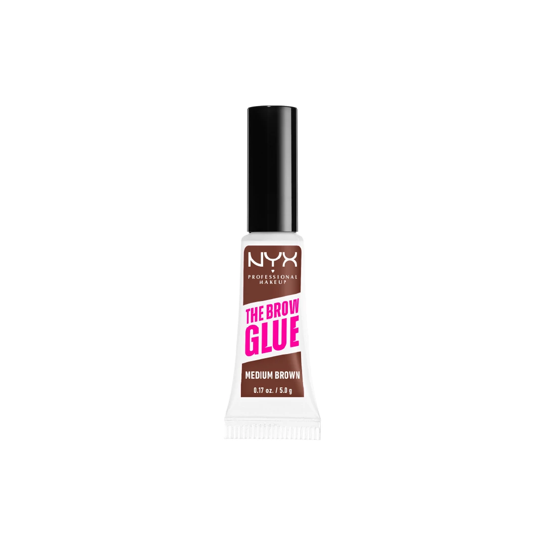 The Brow Glue Extreme Hold Eyebrow Setting Gel, 16 Hour Hold, Vegan Formula, Natural Finish, Brush Applicator - 03