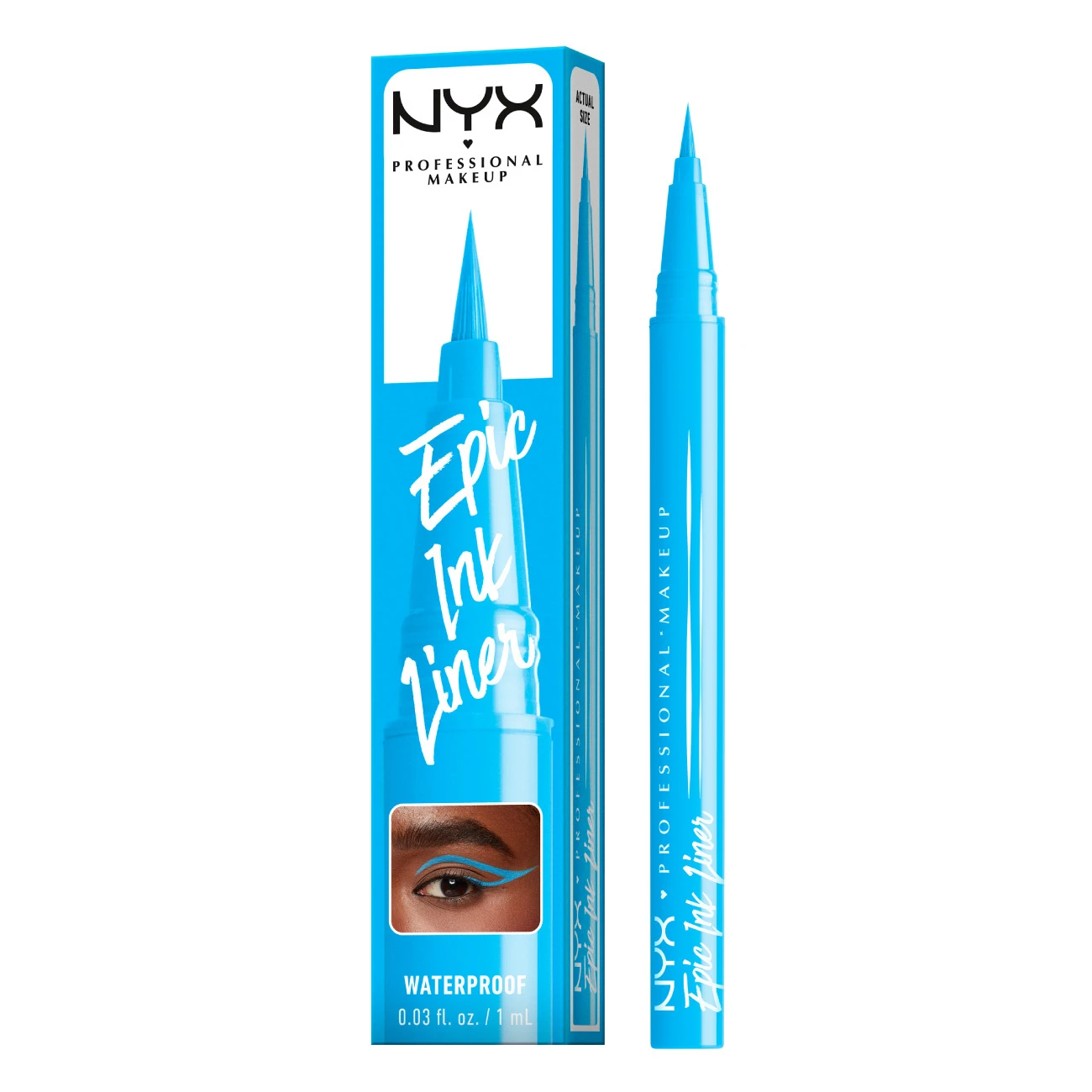 Epic Ink Liner, Waterproof Liquid Eyeliner, Vegan Formula, Intense Pigment - 8 Vintage Baby