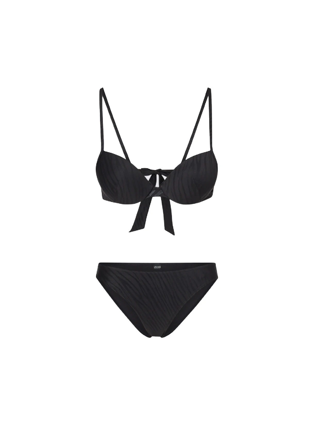 Zebra Push-Up Bikini And Bottoms